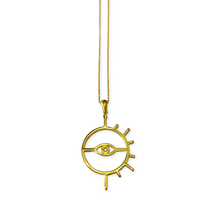 Eclipse Evil Eye Necklace